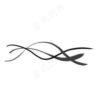 波浪曲线手绘图