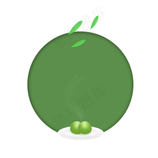 清明节祭祖装饰边框