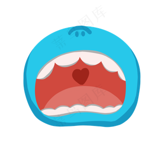 愚人节恶搞素材红色大嘴巴