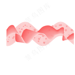 卡通彩带免抠png