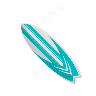 夏季夏天夏至海滩冲浪板免扣素材