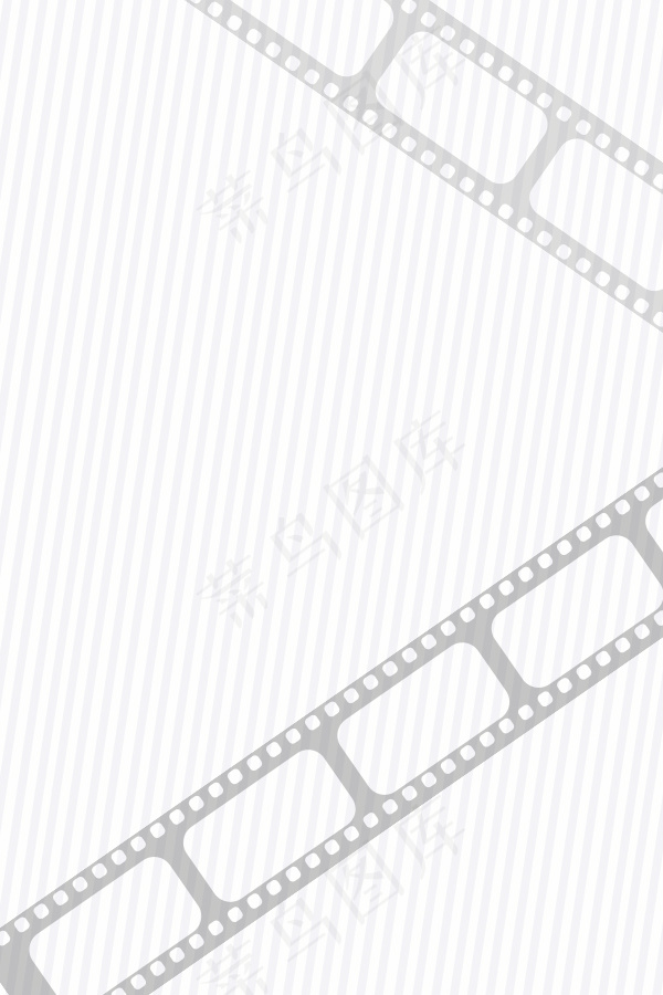 矢量扁平高科技电影放映海报背景