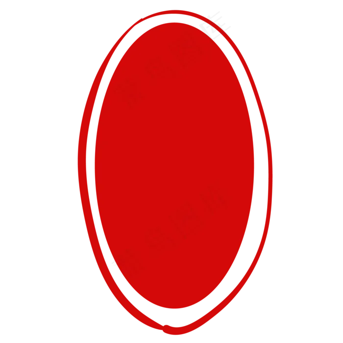 椭圆形印章印迹(2000*2000px 300 dpi )ai矢量模版下载