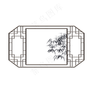 江南园林建筑古风窗户