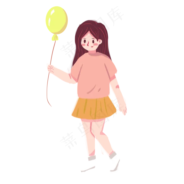 卡通人物可爱儿童节(2000X2000(DPI:300))psd模版下载