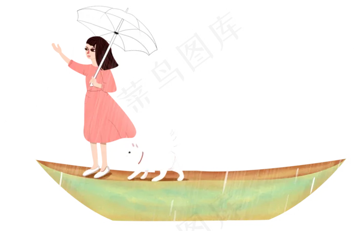 雨水节日下雨,免抠元素(2582X1662(DPI:300))psd模版下载