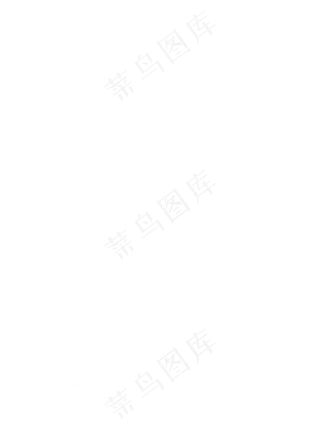 手绘花白色装饰线条素材设计可商