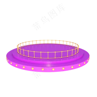 618电商几何渐变色舞台