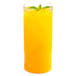 黄色芒果汁,免抠元素
