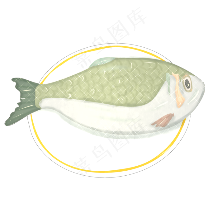 端午节美食鱼(2000X2000(DPI:299))psd模版下载