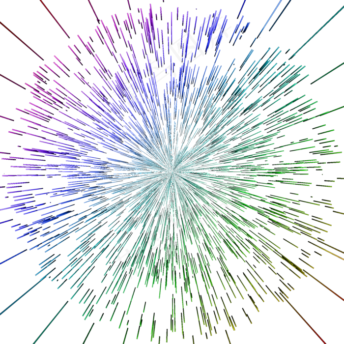 科技粒子烟花,免抠元素(2000X2000(DPI:300))psd模版下载