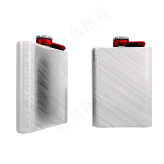 质感金属酒瓶png图