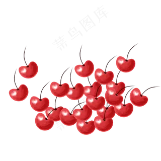 采摘茂盛的水果樱桃 采摘茂盛的水果樱桃