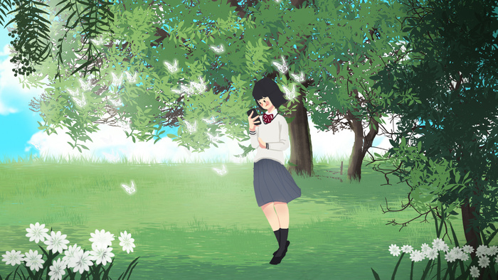夏天旅游唯美森林(2880X1620(DPI:300))psd模版下载