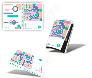 艺术类书本包装商业广告PNG免扣,免抠元素