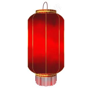 灯笼新年过年,免抠元素