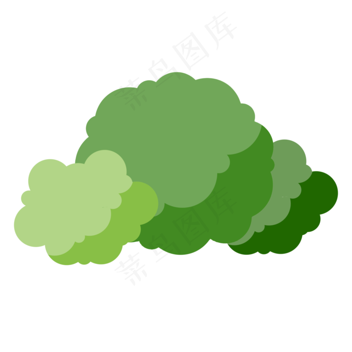 春季绿色草地装饰图案下载,免抠元素