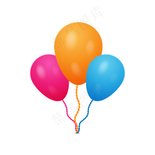 彩色儿童节气球