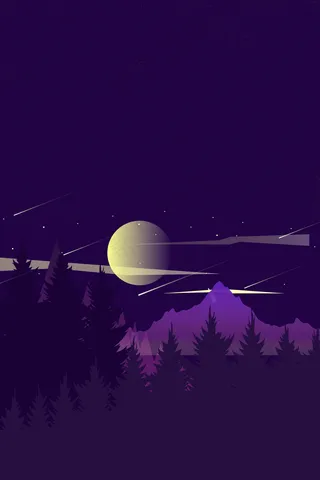 彩色梦幻星空平面广告