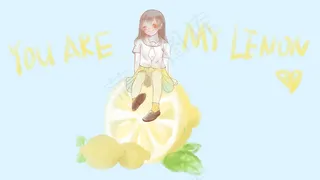 可爱柠檬夏日水手服少女