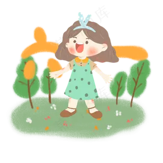 六一儿童节儿童元素