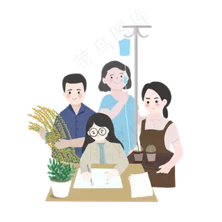 五一劳动节人物手绘