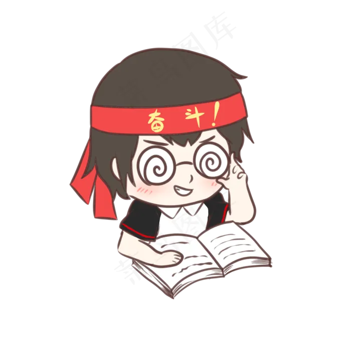 高考冲刺之努力拼搏(2100X2100(DPI:300))psd模版下载