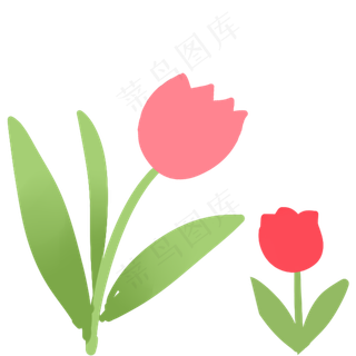 两个春季自然植物