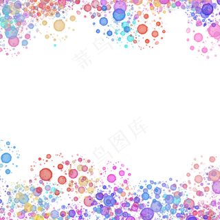 简约涂鸦笔触方形边框