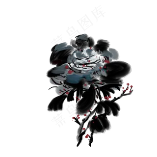 创意水墨创意插图