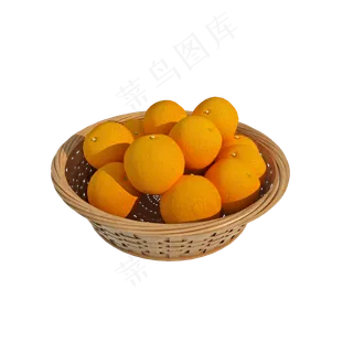 仿真橙子丰收png图