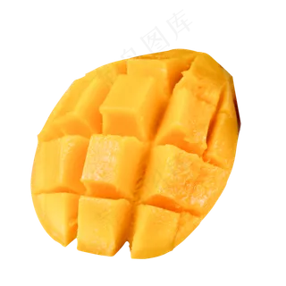 黄色的芒果免抠图