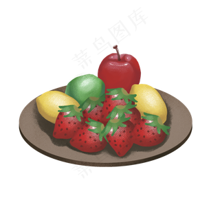 手绘水果png素材