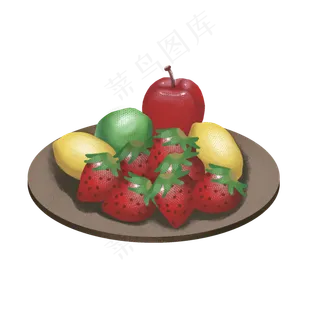 手绘水果png素材
