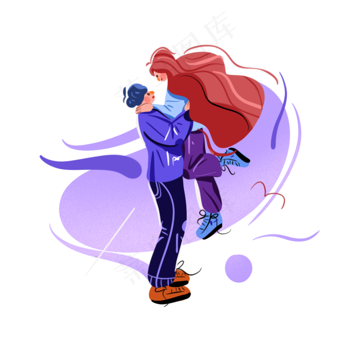 网络情人节情侣亲密搞怪动作pn