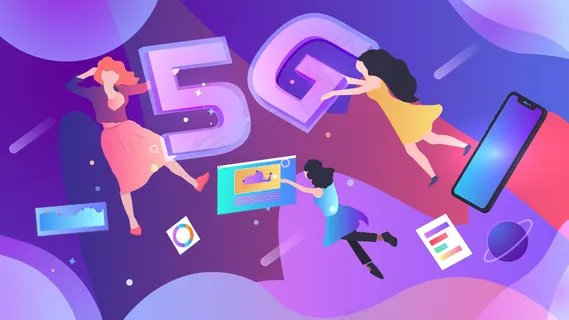 5G手机科技信息生活