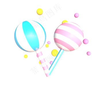 儿童节彩色糖果