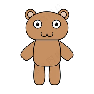 儿童节小熊玩偶