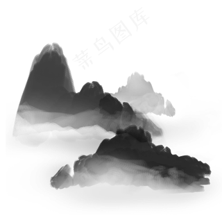 合成效果水墨山水端午节