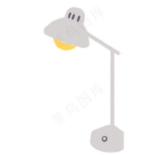 卡通手绘台灯下载,免抠元素