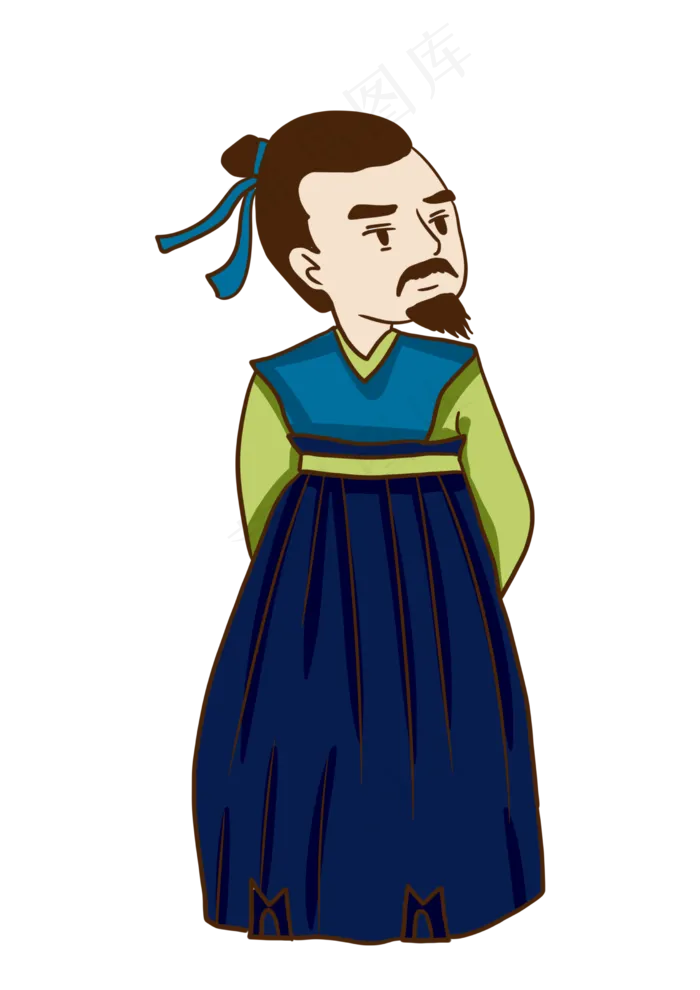 端午节屈原古代人物(2480X3508(DPI:300))psd模版下载