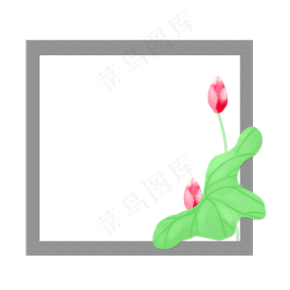 清明节边框png素材