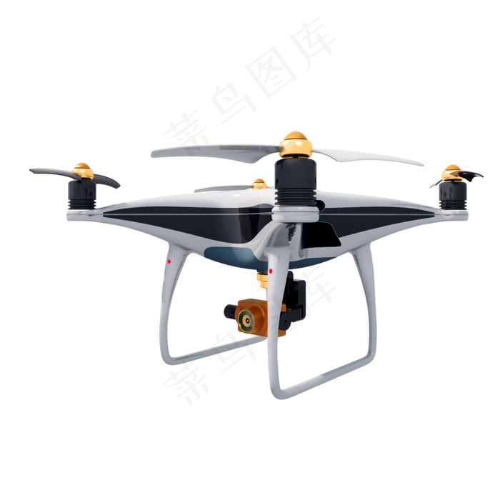 精致无人机礼物png图,免抠元素