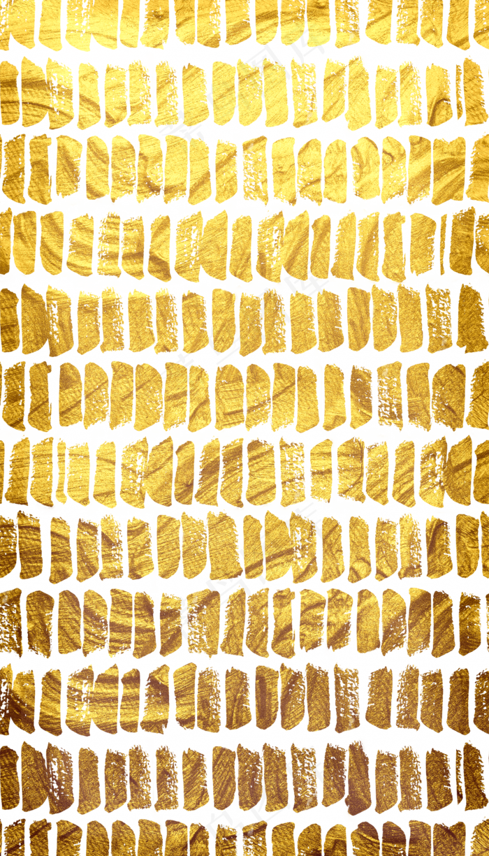 金箔黄金手绘笔触刮刀,免抠元素(2000*3500px 300 dpi )psd模版下载
