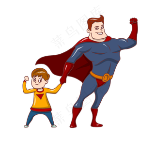 父亲节开心玩耍