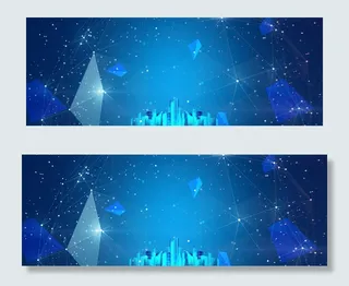 城市科技感商务banner