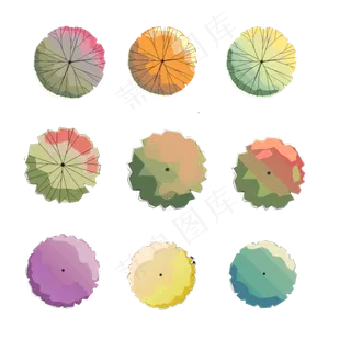 植物平面手绘设计