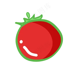 创意彩绘素食标签矢量