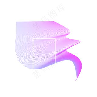 618电商流体渐变主题装饰素材