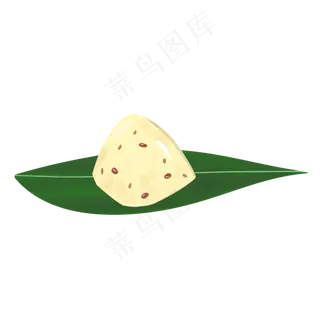 端午习俗吃粽子手绘